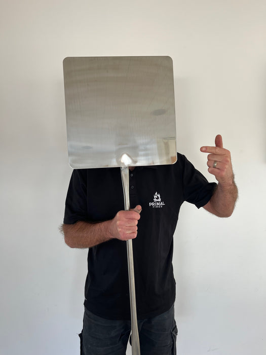 Pizza Peel XL Size! Stainless Steel, 350mm x 350mm head
