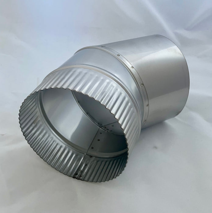 45 Degree Bend, Stainless Steel, Rigid - Available in two diameters
