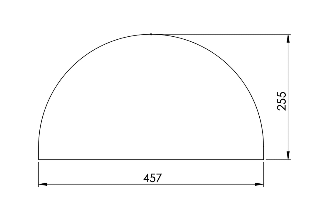 Door Mould for 800mm Pizza Oven - Basic