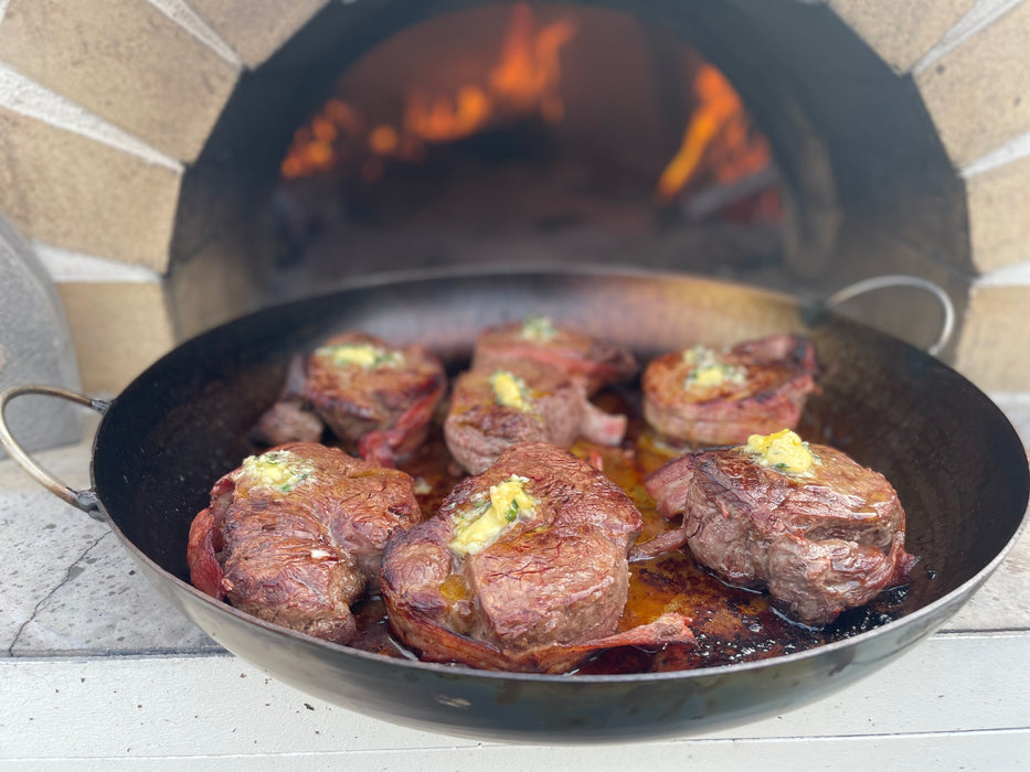 Paella Pan, 400mm, Iron, NZ Made, Commercial Grade