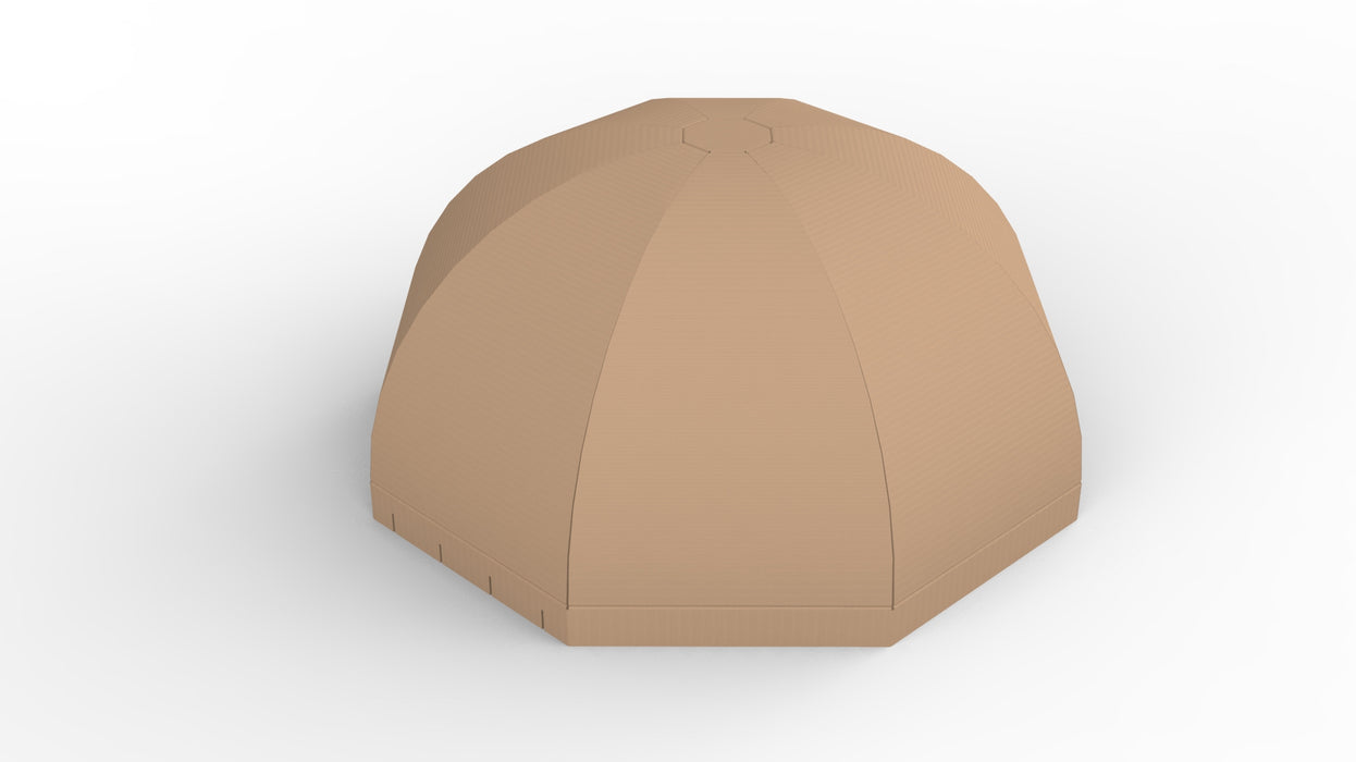 950mm Cardboard Oven Mould Dome Only