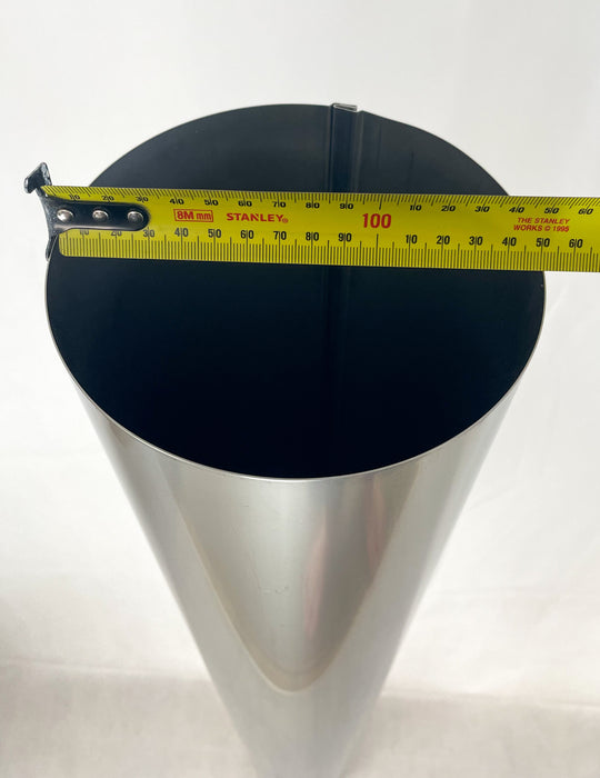 Flue Pipe, Stainless Steel, 600mm Length - three sizes available