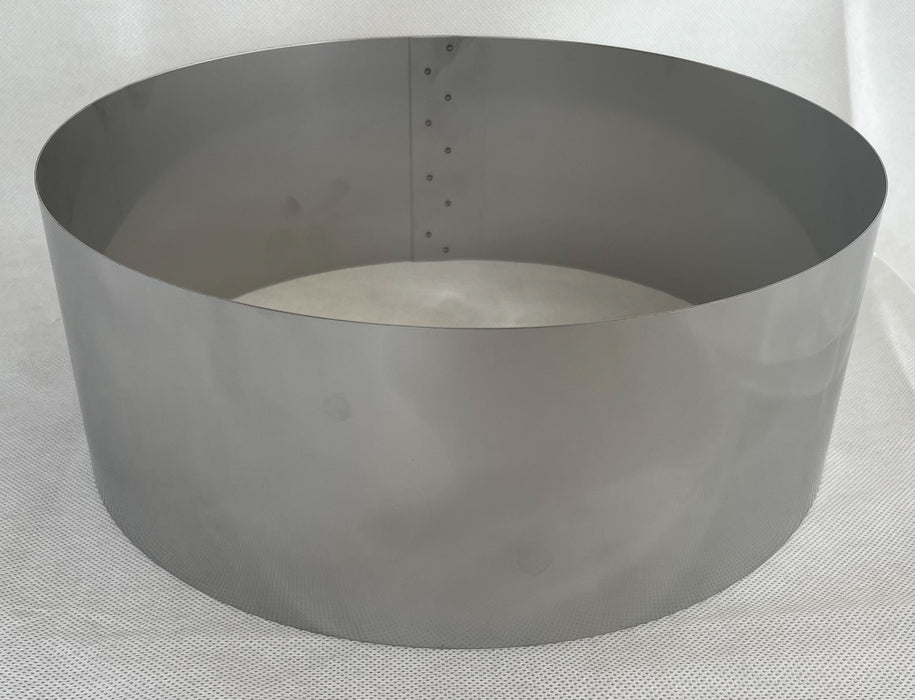 Decorative Ring, Stainless Steel, 100mm, Full Pack, Including Mortar To Fill