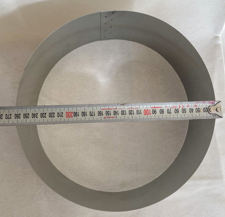 Decorative Ring, Stainless Steel, 100mm, Full Pack, Including Mortar To Fill