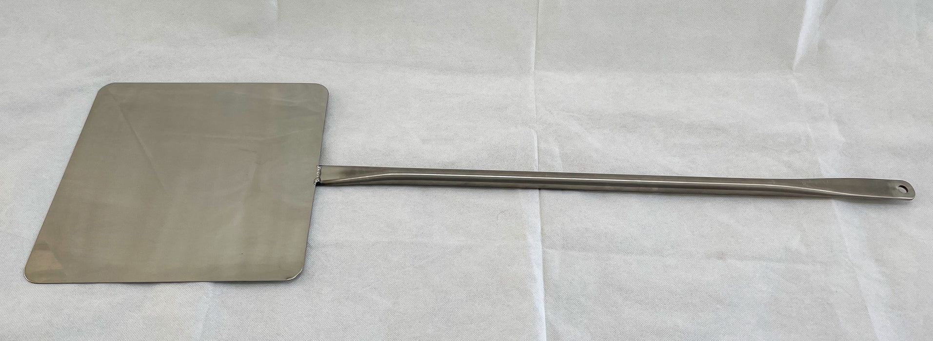 Pizza Peel, 270mm Square Head, NZ Made, Stainless Steel - two lengths available