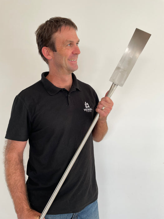 Ash Rake, NZ Made, Stainless Steel