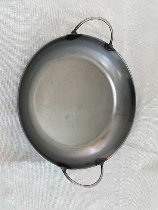 Paella Pan, 260mm, Iron, NZ Made, Commercial Grade