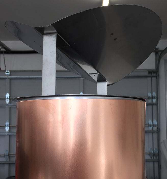 Chimney Cowl 'Butterfly' Style. To suit 150mm or 200mm Flue Pipe