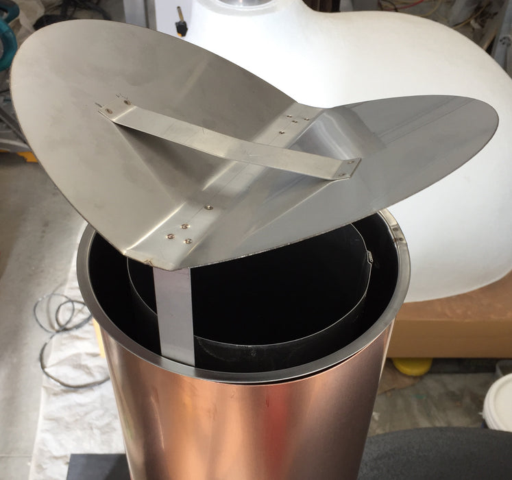 Chimney Cowl 'Butterfly' Style. To suit 150mm or 200mm Flue Pipe