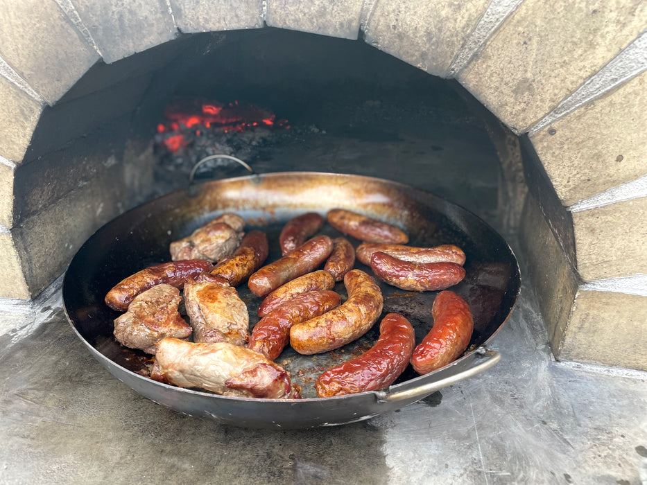 Paella Pan, 400mm, Iron, NZ Made, Commercial Grade