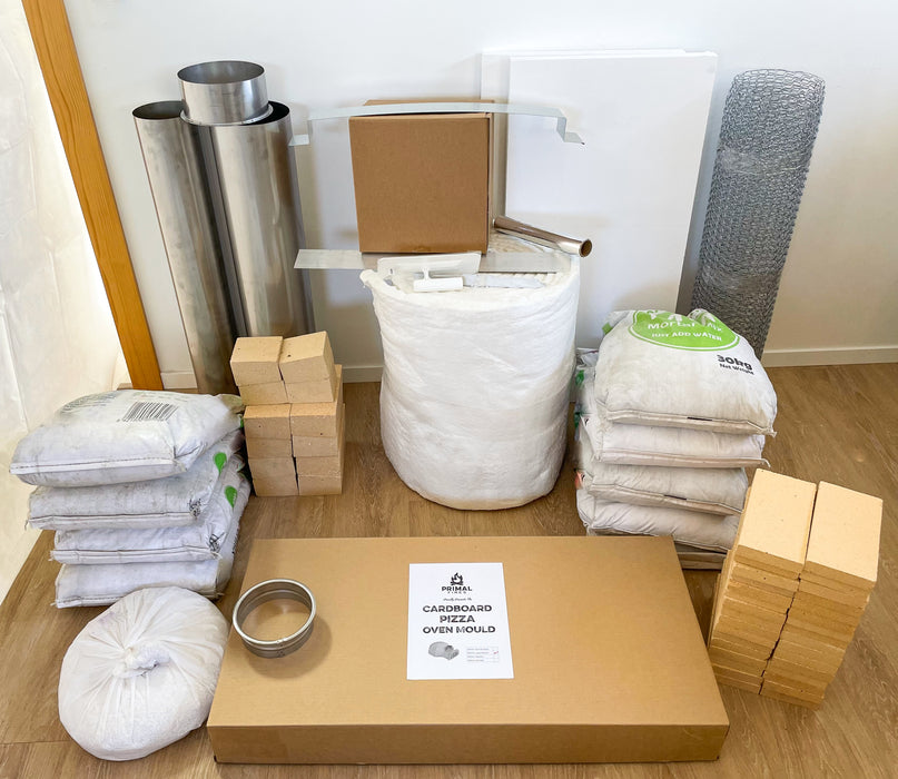 800mm Pizza Oven Building Kit - Primal 800 Pack