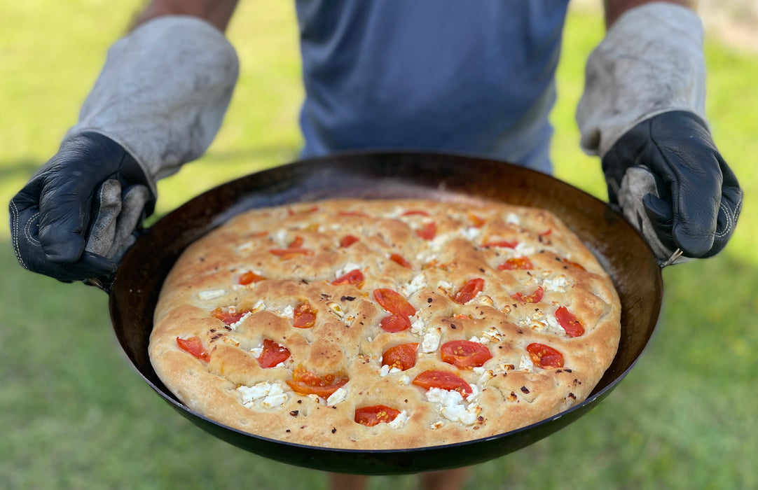 Paella Pan, 400mm, Iron, NZ Made, Commercial Grade