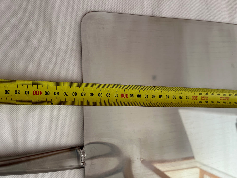 Pizza Peel XL Size!  Stainless Steel, 350mm x 350mm head