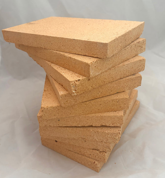 Firebricks 250x150x25mm seconds grade lot of 10