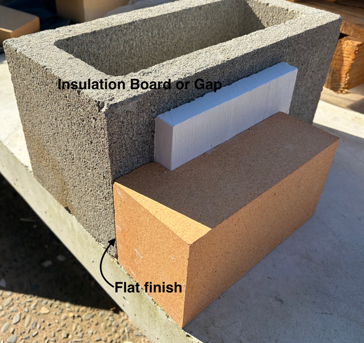 Firebrick L Shaped