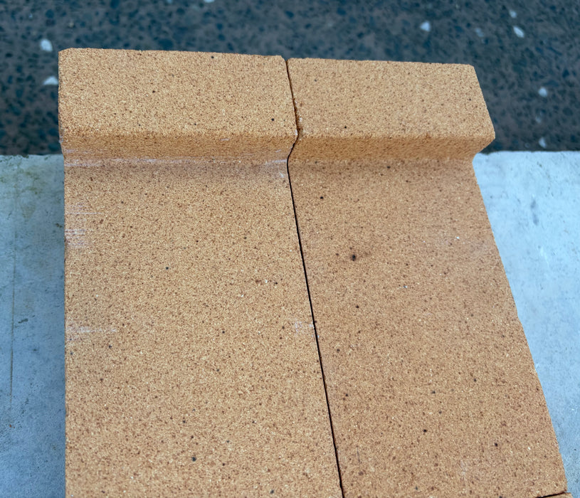 Firebrick L Shaped