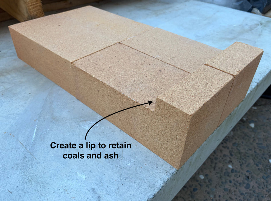 Firebrick L Shaped