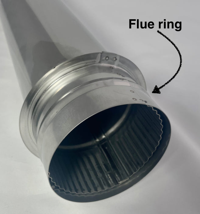 Flue Starter Ring for Flue with 55mm Spigot - available in three sizes