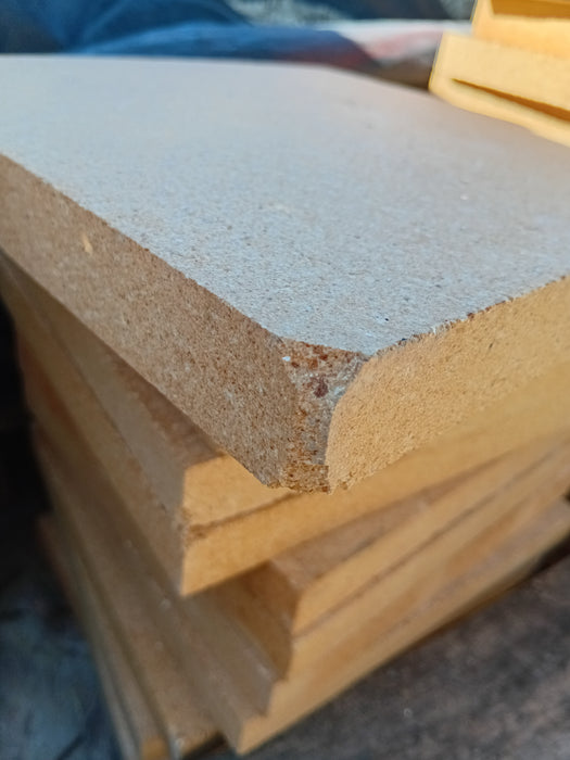 Fire brick 250 x 250 x 25mm Seconds Grade, pack of six bricks