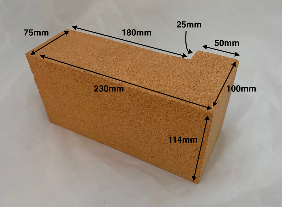 Firebrick L Shaped