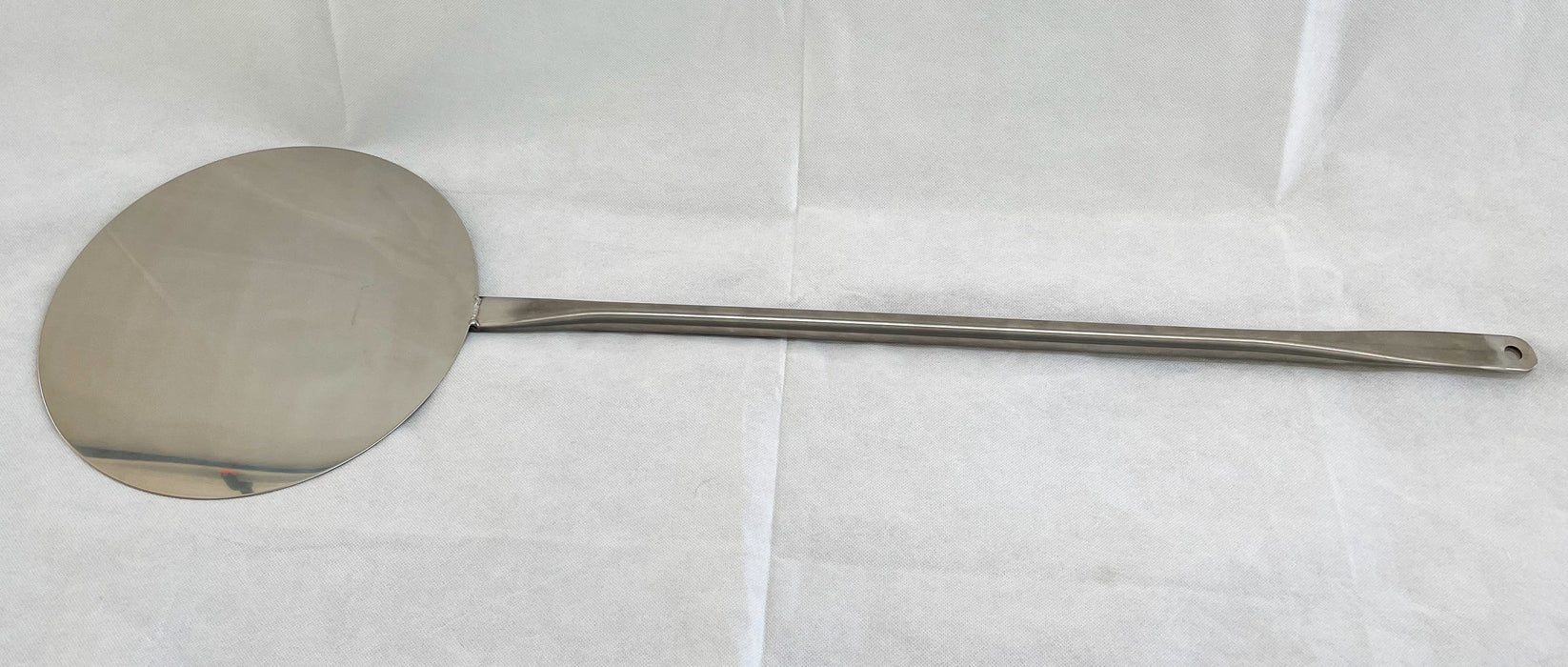 Pizza Peel, 275mm Round Head, NZ Made, Stainless Steel