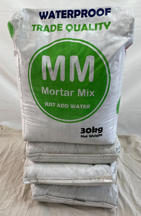 Waterproof mortar, 30kg bags x 4 = 120kg