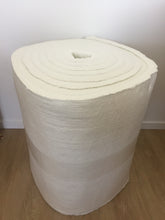 Ceramic Fibre Blanket 128kg/M3, 25mm thick x 610mm wide x 7.62m long Full Roll