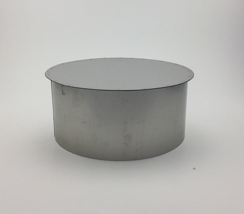 Chimney Flue Blanking Cap Stainless Steel. Two sizes available.