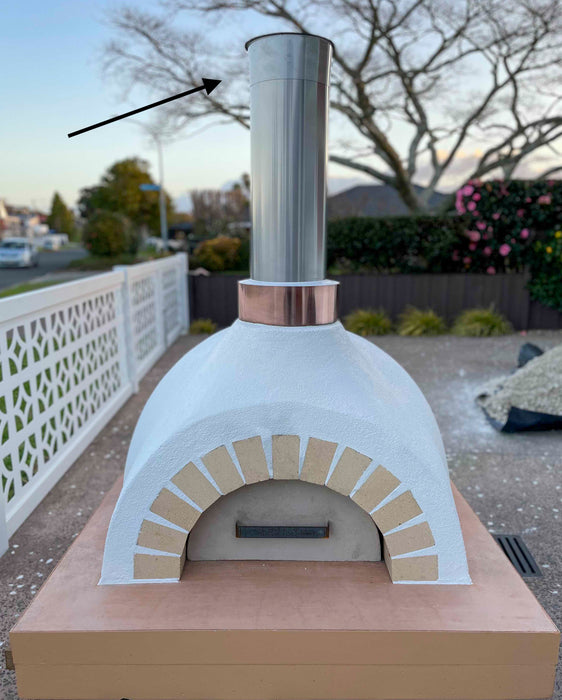 Chimney Flue Blanking Cap Stainless Steel. Two sizes available.