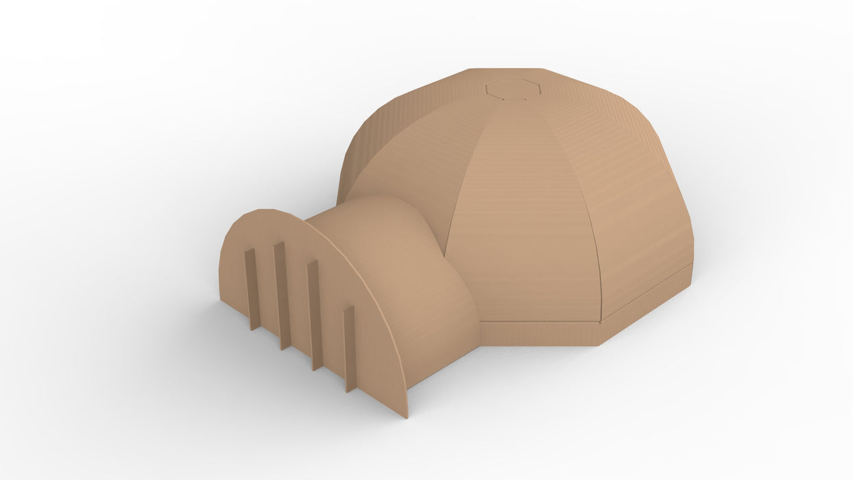 800mm Cardboard Pizza Oven Mould - just the basic mould